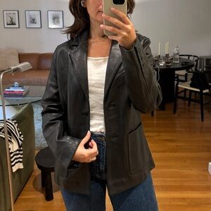 Nicole Miller Leather Jacket